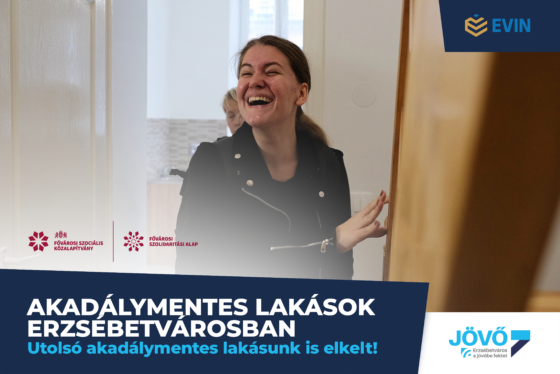 Utolsó akadálymentes bérlakásunk is bérlőre talált!