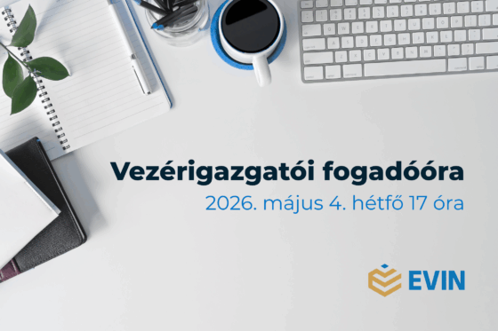 Vezérigazgatói fogadóóra